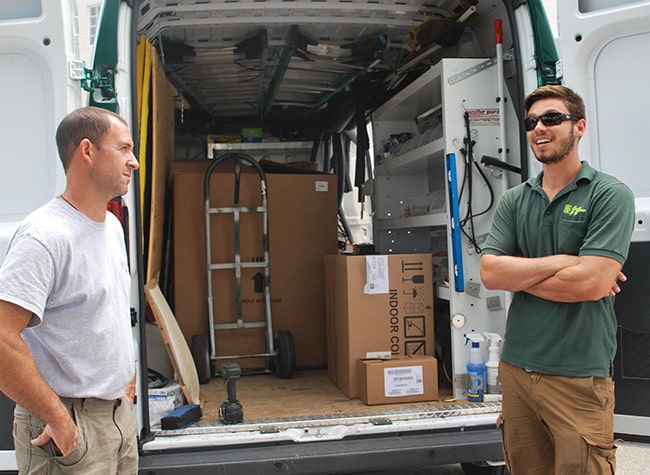 SeaCoast Technicians getting ready for another day